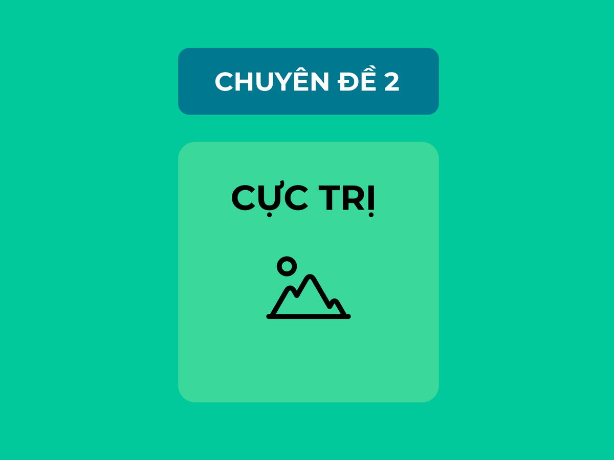 Chuyên đề 2. Cực trị